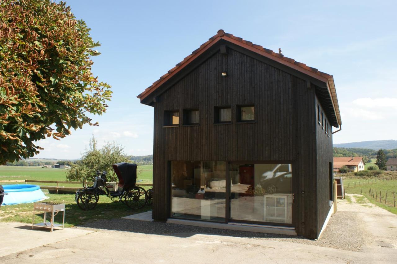 L'Hotat Di Loup Bed & Breakfast Courtedoux ภายนอก รูปภาพ